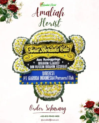 Papan Bunga Duka di Slorok